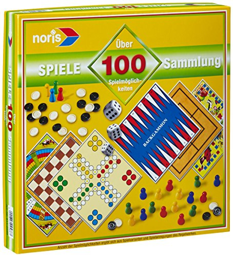 Noris 606112588 - Spielesammlung mit 100 Spielmöglichkeiten
