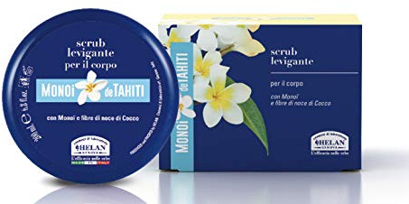 Helan Monoi de Tahiti skrubbslipning