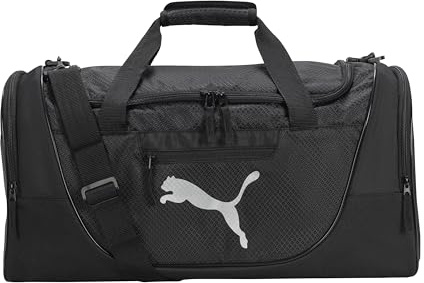 PUMA Unisex's Evercat Contender 3.0 Duffel Bags, Black, One Size