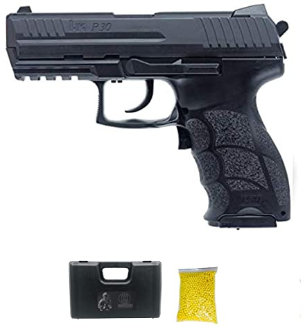 Umarex HK P30 | Pistola Airsoft calibro 6 mm (arma soft air con pallini in plastica o PVC). Sistema: elettrico < 0,5 joule. (Potenza: 0,5 joule)