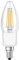LEDVANCE Smarte LED-Lampe mit Wifi Technologie, Sockel E14, Dimmbar, Warmweiß (2700K), Kerzenform, Klares Filament, Ersatz für herkömmliche 40W-Glühbirnen, steuerbar mit Alexa, Google & App, 1er-Pack