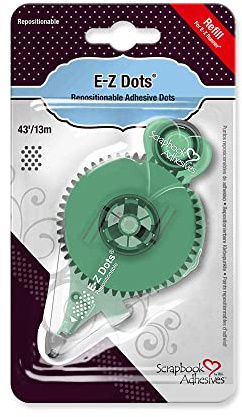 Scrapbook Adhesives By 3L, E-Z Dots Repositionable Refill, 43-Feet