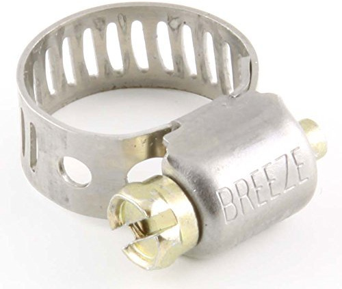 1/4-5/8 Worm-Drive Hose Clamps, SAE 4 Mini - (pack of 10)