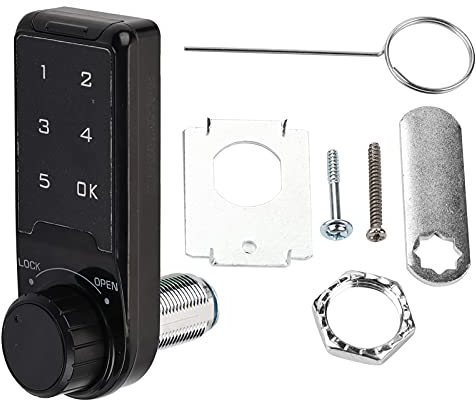Kombinationsschloss Touch Keypad Passwort Elektronisch Sicherheit Digital Lock für Schule Angestellter Gym Sports Locker(#1)