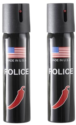 110ml Pepper Spray with Dye that Marks Pepper Spray (Black)