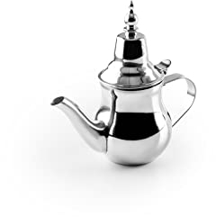 Ibili - Théière Arabe Agadir, 0,45 Litre, Acier Inoxydable