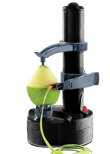 Éplucheur de pommes de terre électrique - Éplucheur automatique de légumes, éplucheur de fruits mains libres | Éplucheur de pommes de terre multifonction, éplucheur de carottes, ustensile de cuisine p
