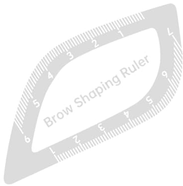 MWZBTG Règle Pour Les Sourcils - Gabarit De Positionnement Des Sourcils En Acrylique Portable Pour Dessin Rapide - Pochoirs Pour La Mise En Forme Des,Pour La Maison Le Voyage Le Maquillage