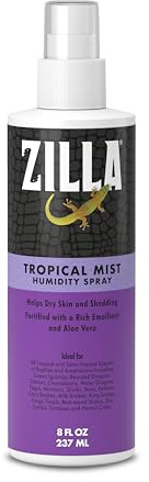 Zilla Tropical Mist Humidity Spray for Tropical Reptiles and Amphibians