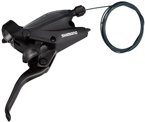 Gear shift lever SHIMANO /Cycling Hydraulic Disc Brake, ST-EF505-8R, Adults Unisex, Black (Black), One Size