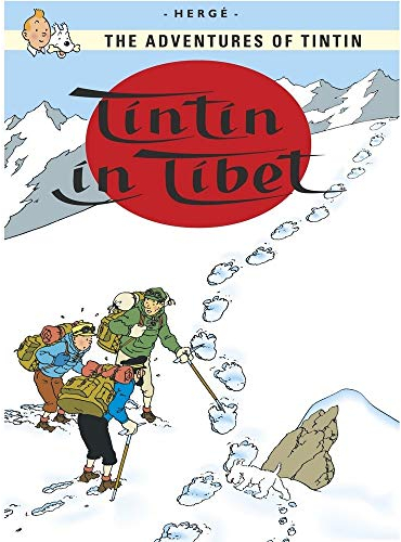 Moulinsart Postcard Tintin Album: Tintin in Tibet 34088 (10x15cm)
