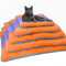 Xpnit Hundebox-Matratze, XL-Hundebetten, mittelgroß, waschbar, warm, weich, beruhigend, für große, mittelgroße und kleine Katzen und Hunde (Größe XL 80 x 65 cm)