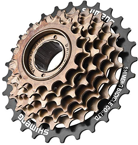 Freewheel 7 Speed,Bicycle Gear Cassette,Speed Sprocket,Bicycle Freewheel Cassette Sprocket 7 Speed Mountain Bike Replacement Accessory