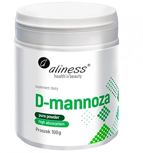 Aliness - D-Mannose -Nahrungsergänzungsmittel - Veganer - Vegetarier - 100g - Pulver
