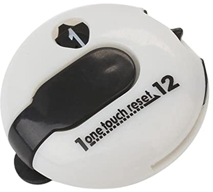 Missmisq Golf Schlagzähler Golf Score Zähler Stroke Counter Golf Ergebnis Zähler Golf Punkt Zähler Punkt Zähler Bis Zu 12 Schlag Punkte Golf Zähler Klicker Punktezähler Golf Ergebnis Indikator