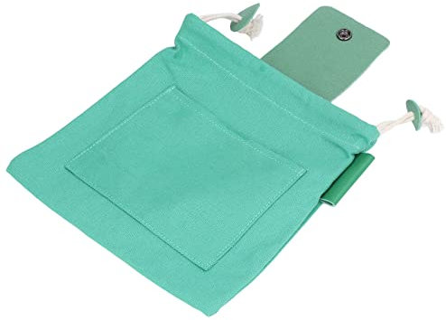 Sac de Recherche de Nourriture, Toile en Cuir PU 8,9 X 8,3 Pouces Sac de Recherche de Champignons Sac de Recherche de Champignons avec Grande capacité pour Le Fourrage de