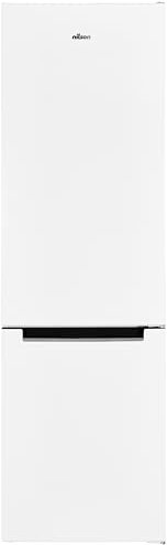 NILSON Frigorífico Combi 2 Puertas Blanco NC185500E. Capacidad 262 Litros, Puerta Reversible, Bajo Nivel Sonoro, Eficiencia Energética Clase E