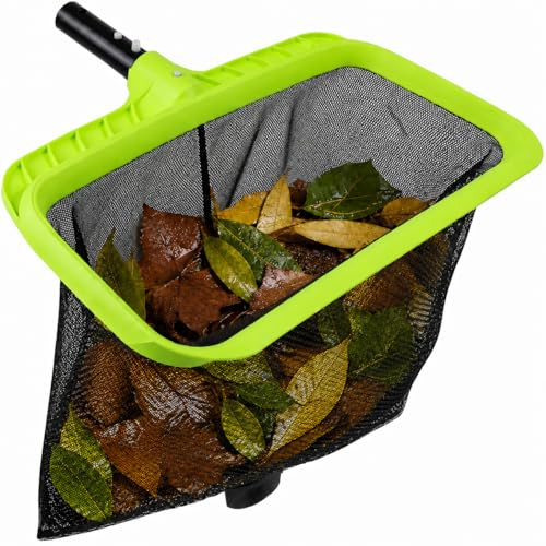 Huanmin Retino per piscina, rete extra grande, retino per piscina in plastica rinforzata, retino per piscina, stagno, alghe, piscina per bambini, spa, stagno, vasca idromassaggio