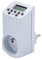 Programmateur digital avec prise FR - 140 programmes - 2000W - Blanc - Chacon