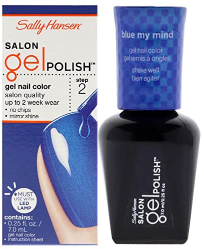Sally Hansen Salon Pro Gel Blue My Mind 0.25 Fluid Ounce by Sally Hansen