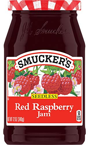 Smucker's Seedless Red Raspberry Jam, 12 Ounces