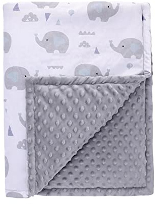Babydecken, 100 % Baumwolle, 75 x 100 cm, dreilagige Decke für Kinderwagen, Kinderbett, Baby-Autositz, superweiche, dicke Schlafdecken für Neugeborene, Kleinkinder, Kinder, Babys, Mädchen, Jungen