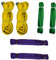 Rundschlingen Set 6tlg 1t 2t 3t Tragfähigkeit I Kranschlinge I Hebeschlinge I 1000kg / 2000kg / 3000kg Nutzlängen 1 t: 1,0 m 2 t: 1,0 m 3 t: 2,0 m