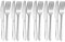 RETON 12 Piece Knife and Fork Sets, Stainless Steel Cutlery Set for 6 People, Steak Knives and Forks, Dishwasher Safe and Mirror Polished