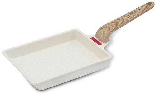 MAXCOOK Small Egg Pan Tamagoyaki Nonstick Japanese Omelette Square Egg for Induction Gas Ceramic Stovetop