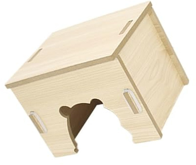 Hamster House Small Animal Hideouts Shelter Cave Cage Decors For Dwarf Hamsters Mice And Rodents Resting Supply