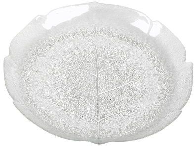 Luminarc Teller Aspen flach 24cm, 1 Stück, aus gehärtetem Glas