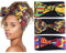 Yean Lot de 3 bandeaux africains noués larges pour le yoga pour femmes et filles (A)