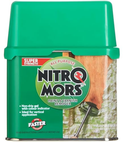 AMK® Nitromors All Purpose Paint & Varnish Remover 375ml Original Stripper Non Drip Strips Lacquers