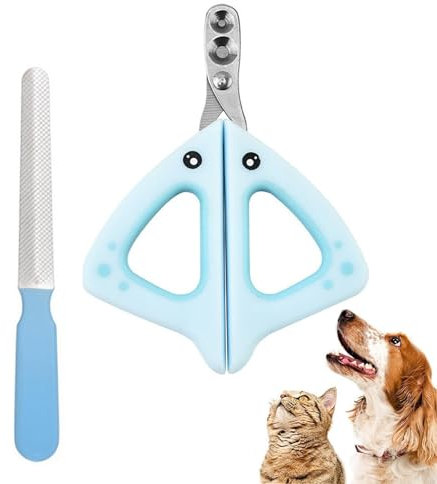 Parthan Krallenschere Katzen, Krallenschere Katze für Kleine Hunde Kätzchen, Scharf Katzen Krallenschere, Katzen Krallenschneider mit Nagelfeile, Nagelschere Katze, Hundeschere, Nail Clipper for Pet