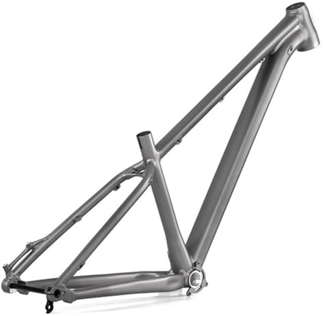 HIMALO Dirt Jump Bike Frame 27.5er AM Hardtail Mountain Bike Frame 17'' Aluminum Alloy Disc Brake MTB Frames Thru Axle 12x142mm，Half Internal Routing