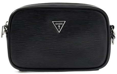 GUESS borsa a tracolla borsa da polso Milano Camera Bag Black nero