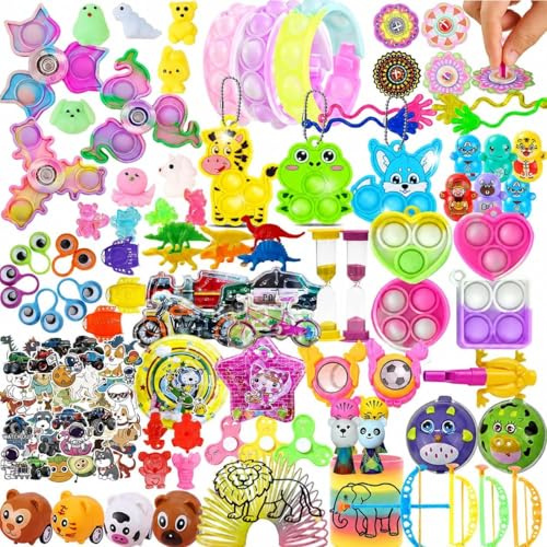 212 Accessoires de Fête Assortis Basic, Cadeaux Invités Anniversaire Pinata | Articles colorés assortis pour pochettes surprise, pinata, tirages, lots à offrir, table de fête, événements et kermesse