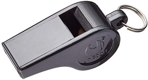 uhlsport Herren Schiedsrichter-Pfeife, schwarz, L