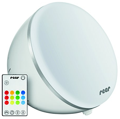 Reer Tageslichtlampe, 10.000 Lux, inkl. Stimmungslicht tägliche Lichtdusche für mehr Wohlbefinden