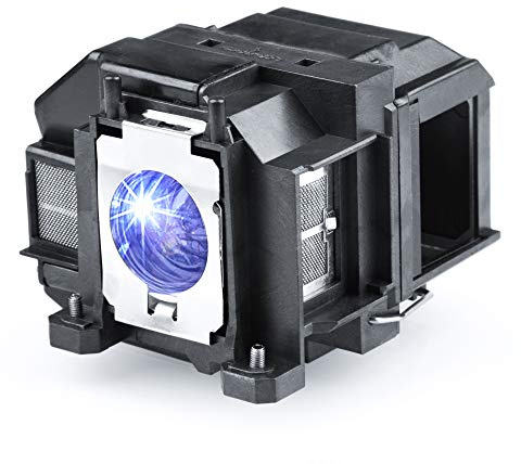 Huaute Ersättande projektorlampa för Epson för ELPLP67 EB S12 EB W12 EX3210 EX5210 EX7210 Powerlite 1221 Powerlite 1261W VS210 VS310 VS315W