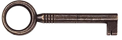 cyclingcolors Llave para muebles cajón armario decorativa 70 mm antiguo cerradura universal