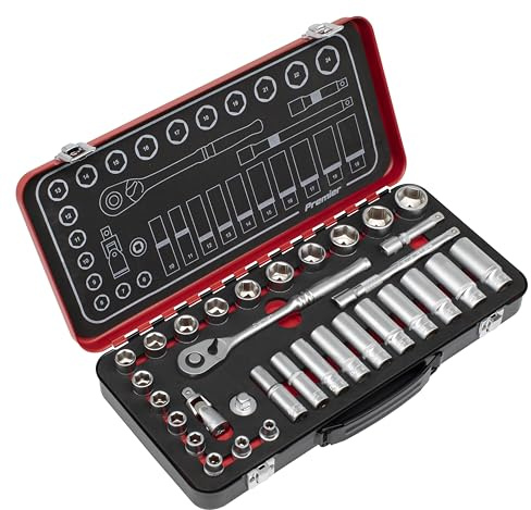 Sealey Premier Platinum 3/8 Sq Drive Socket Set - AK7922