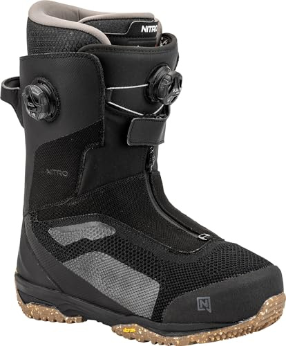 Nitro Skylab Boa Bottes de Snowboard pour Hommes, Noir, 28