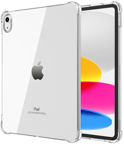 GALTD Clear Case for iPad (A16) 11th Generation 11 Inch/ 10th Generation 10.9 Inch (Models: 2025/2022), Slim Lightweight TPU Protective Shockproof Cover with Raised Edge, Transparent Back Bumper