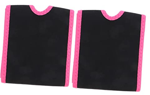 ibasenice 2 Stück Armbinde Balkenarmbänder Verstellbare Schweißbänder Fitness-armbänder Laufarmbänder Schützende Armschützer Mehrzweck-armformer Flexible Armstulpen Rosy Gummi