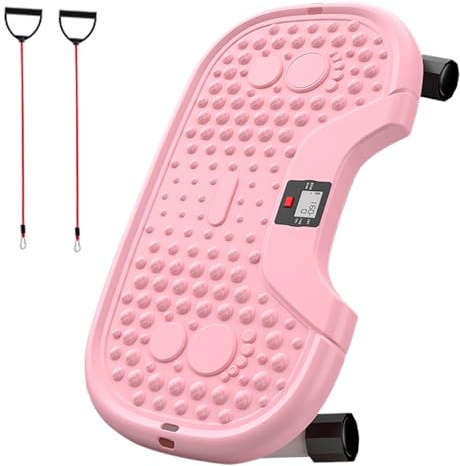 Tränings steg, tvinnad bärbar bentränare, 1 st, kompakt fitnessmaskin, magmuskel tränare, överkroppens balansverktyg, för utomhusbruk, vardagsrum, sovrum, balkong, kontor, kvinnor