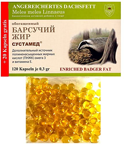 Dachsfett, 100 Kapseln