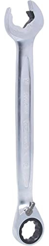 KS Tools 503.5919 DUO GEARplus Ringmaulschlüssel,Maul-Ratschenfunktion 19mm, umschaltbar
