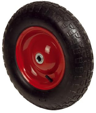 Roue gonflable 380mm alésage 16mm pour brouette