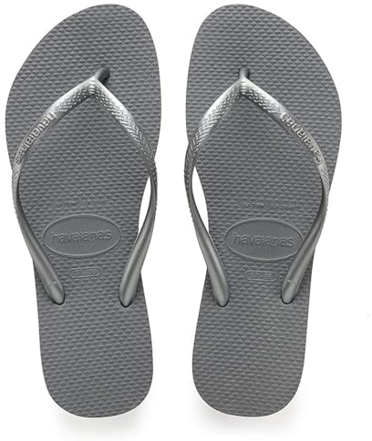 Havaianas - Slim, Stylische, Robuste und Vielseitige Badelatschen für Frauen mit Texturierten Sohlen für Grip und Halt